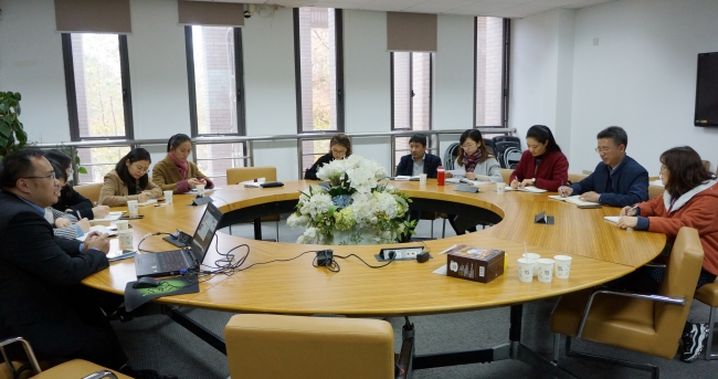 伟德中文官网首页与国际交流处会谈 伟德中文官网首页与国际交流处会谈